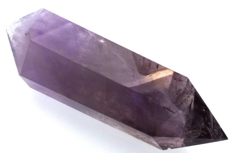 Amethyst Chunky Gemstone Double Terminated Wand 04