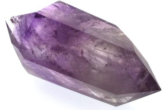 Amethyst Chunky Gemstone Double Terminated Wand 05