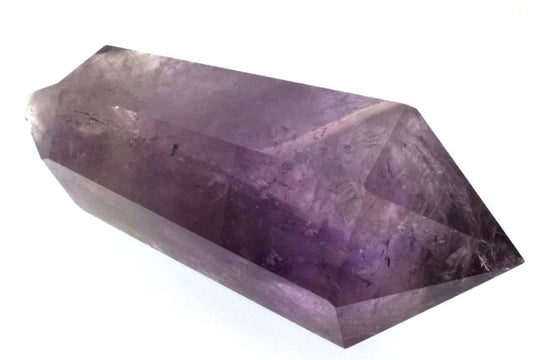 Amethyst Chunky Gemstone Double Terminated Wand 06