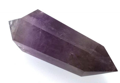 Amethyst Chunky Gemstone Double Terminated Wand 06