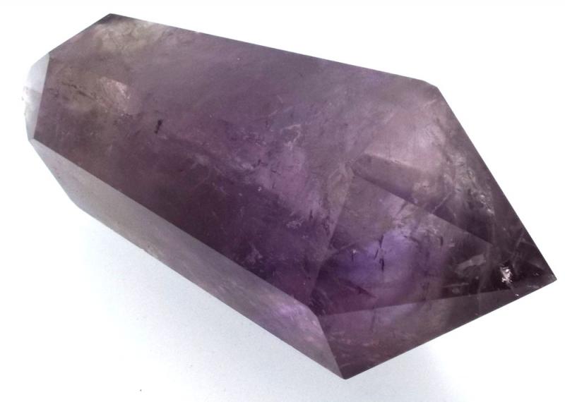 Amethyst Chunky Gemstone Double Terminated Wand 06
