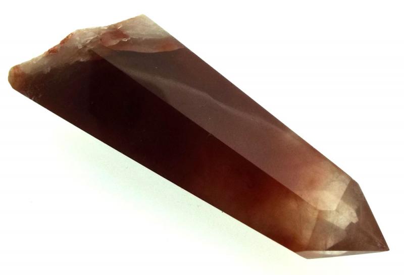 Rare Red Quartz Gemstone Point 03