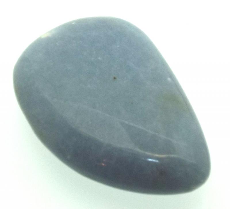 1 x Angelite Small Tumbled Palmstone