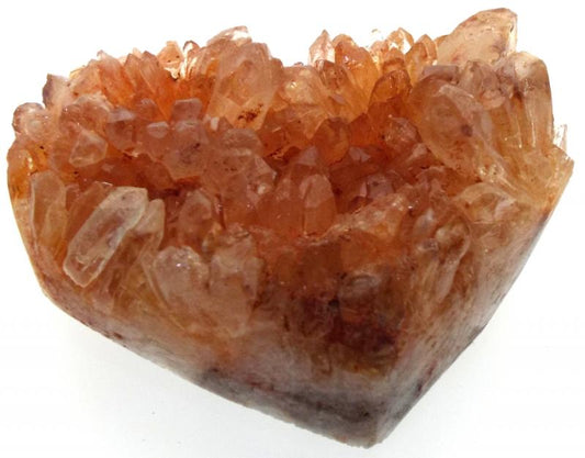 Natural Quartz Gemstone Cluster Heart Specimen 01