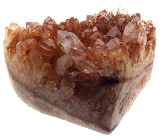 Natural Quartz Gemstone Cluster Heart Specimen 02