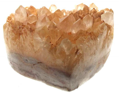 Natural Quartz Gemstone Cluster Heart Specimen 08