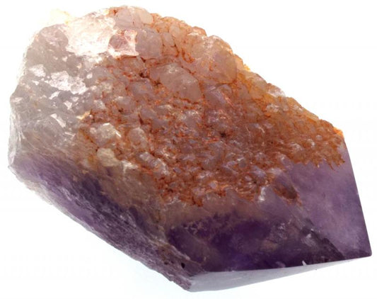 Large Elestial Amethyst Gemstone Point 01