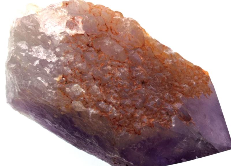 Large Elestial Amethyst Gemstone Point 01