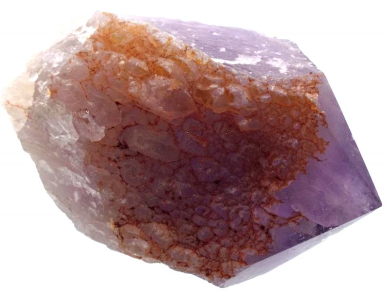Large Elestial Amethyst Gemstone Point 01