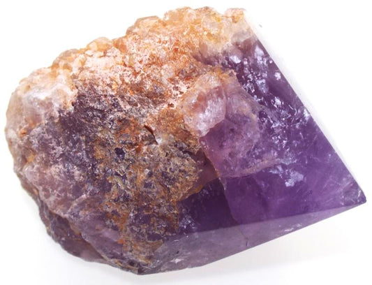 Large Elestial Amethyst Gemstone Point 02