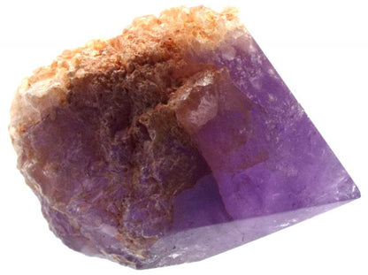Large Elestial Amethyst Gemstone Point 02