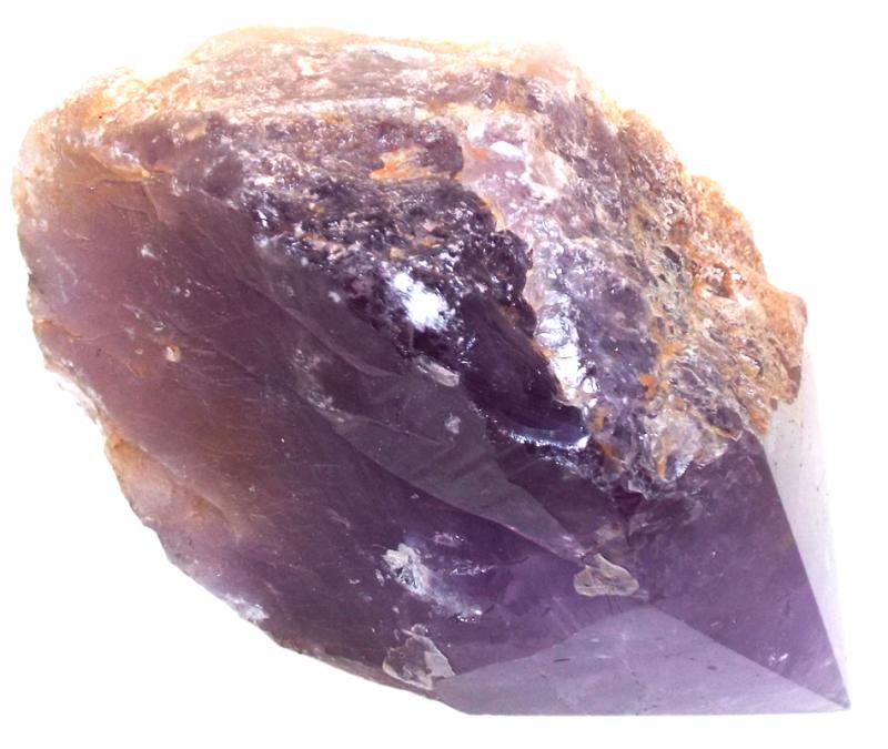 Large Elestial Amethyst Gemstone Point 02