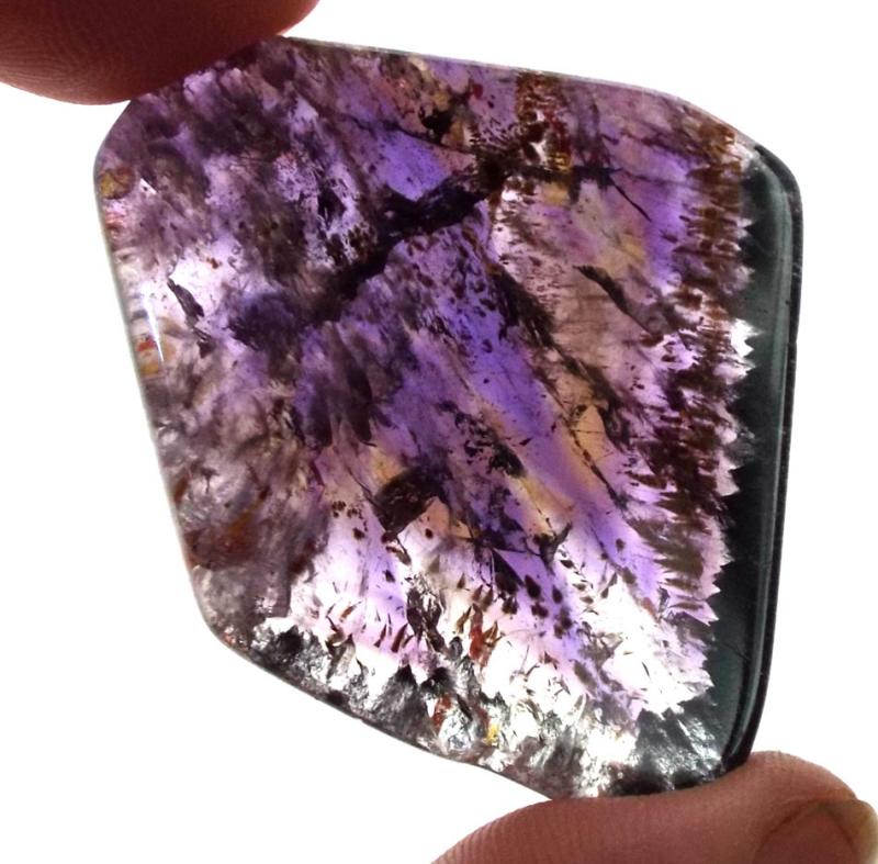 Super 7 Gemstone Slice Specimen 01