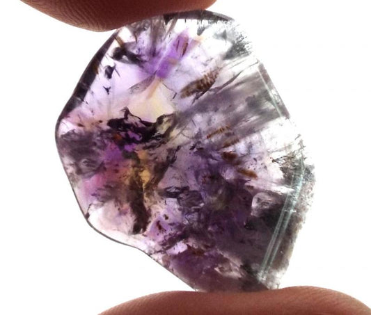 Super 7 Gemstone Slice Specimen 07