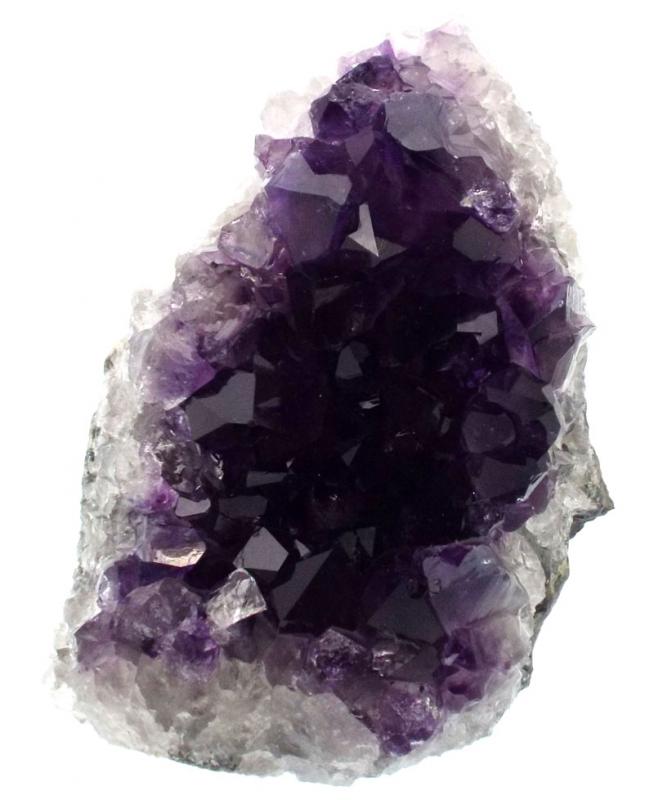 Standing Amethyst Druzy Gemstone 03