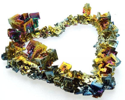 Bismuth Heart Shaped Specimen Number 01
