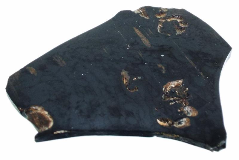 Jet Gemstone Slice 02
