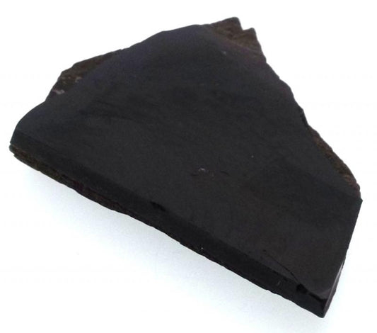 Jet Gemstone Slice 03