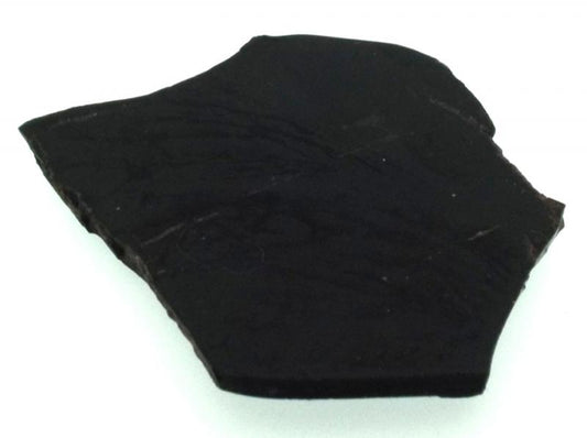 Jet Gemstone Slice 06