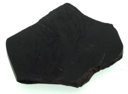 Jet Gemstone Slice 06