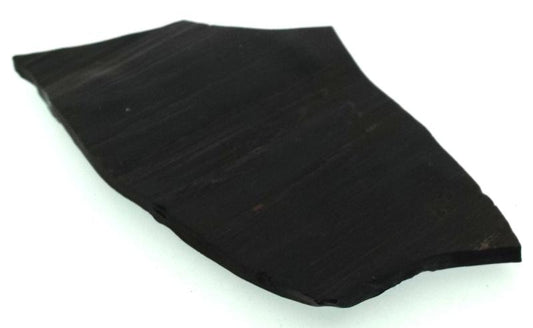 Jet Gemstone Slice 07