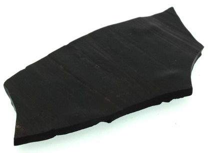 Jet Gemstone Slice 07