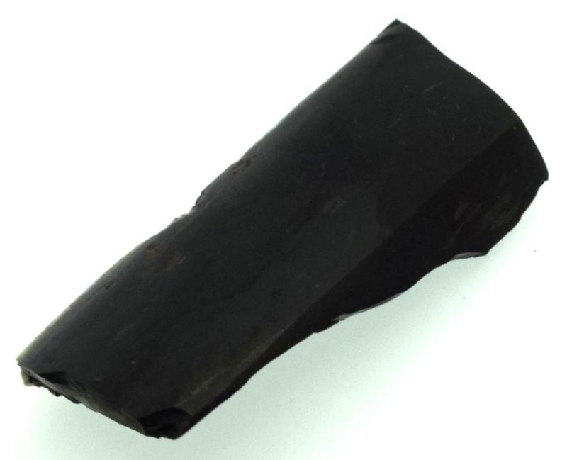Jet Gemstone Slice 08