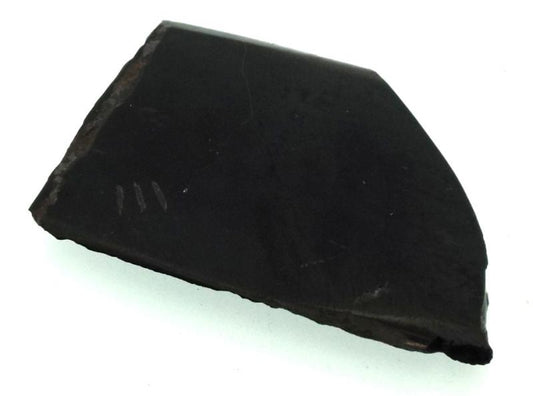 Jet Gemstone Slice 09