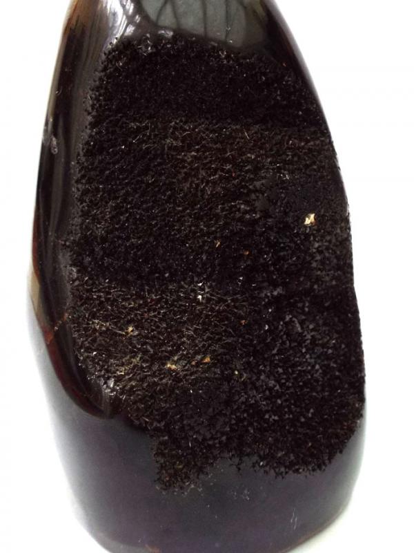 Druzy Septarian Thunder Egg Specimen