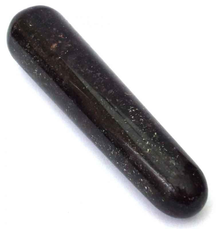 Larvikite 80mm Gemstone Wand