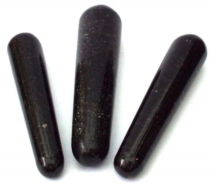 Larvikite 80mm Gemstone Wand