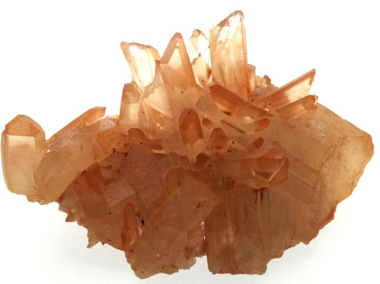 Rare Red Quartz Gemstone Cluster 02