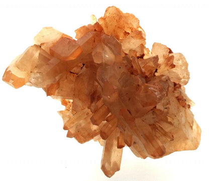 Rare Red Quartz Gemstone Cluster 02