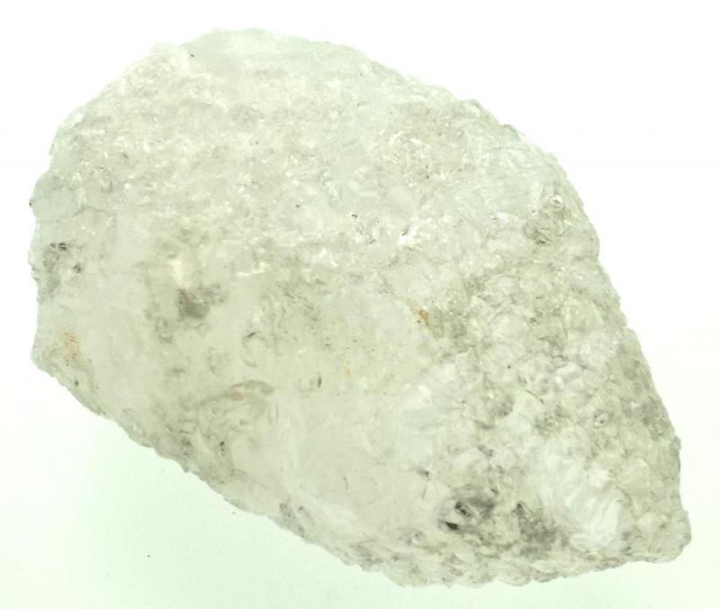 Frosted Quartz Gemstone Standing Point 03