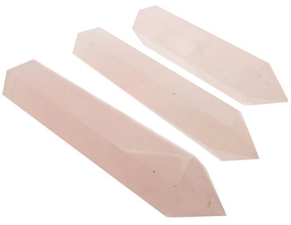 4 Inch Rose Quartz Gemstone Tower