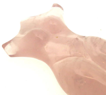 Rose Quartz Gemstone Carved Goddess 02