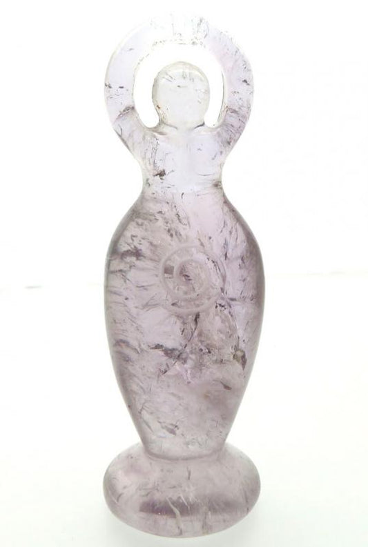 Amethyst Gemstone Carved Goddess 03