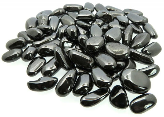 1 x Small Hematite Tumblestone