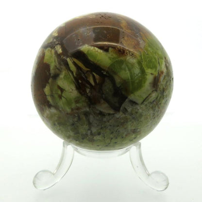 Green Opal Gemstone Sphere 01