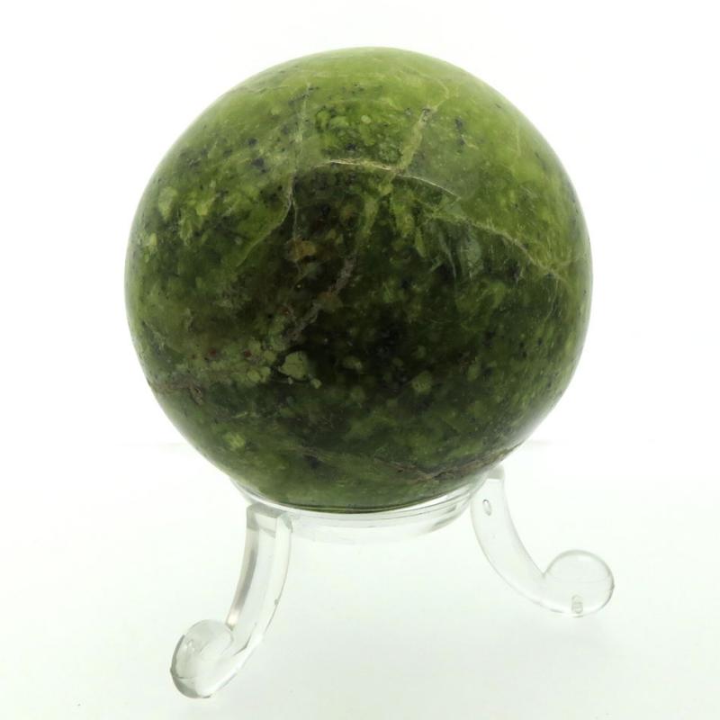 Green Opal Gemstone Sphere 02