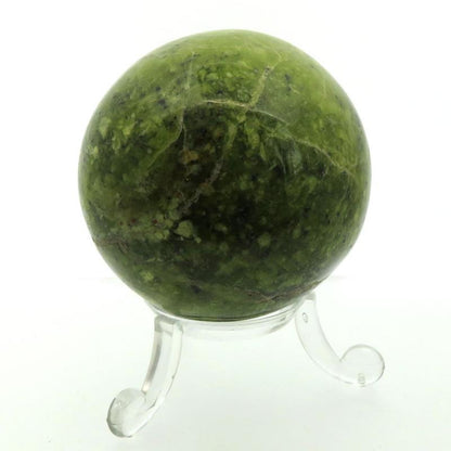 Green Opal Gemstone Sphere 02