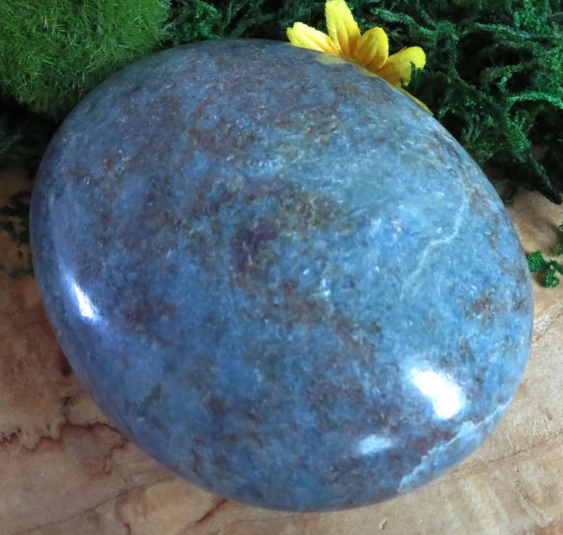 Ruby In Kyanite Palmstone Pebble 13