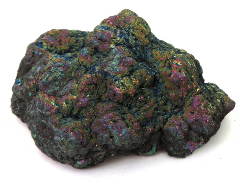 Titanium Aura Quartz Geode Half 05