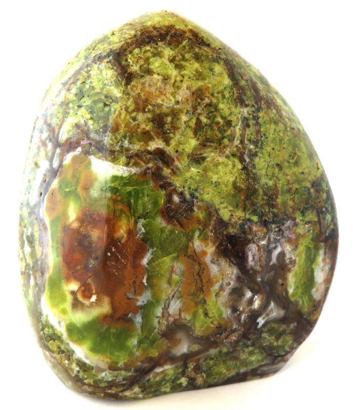 Green Opal Gemstone Freeform 09