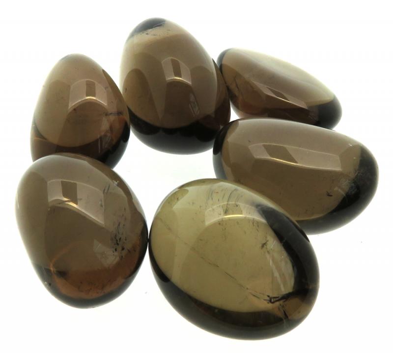 1 x AAA Grade Smoky Quartz Tumblestone