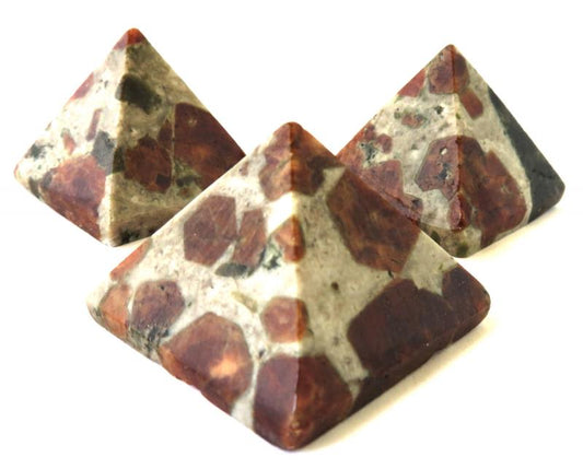 Spessartite Garnet Gemstone Pyramid