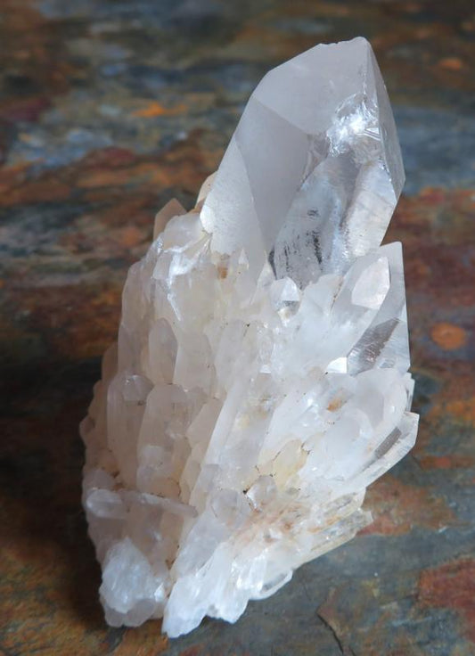 Elestial Quartz Gemstone Cluster 22
