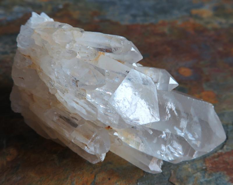 Elestial Quartz Gemstone Cluster 22