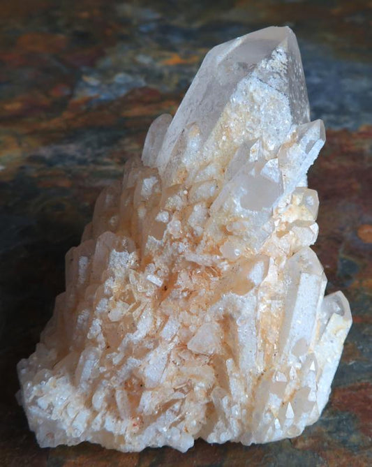 Elestial Quartz Gemstone Cluster 23
