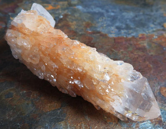 Elestial Quartz Gemstone Cluster 24